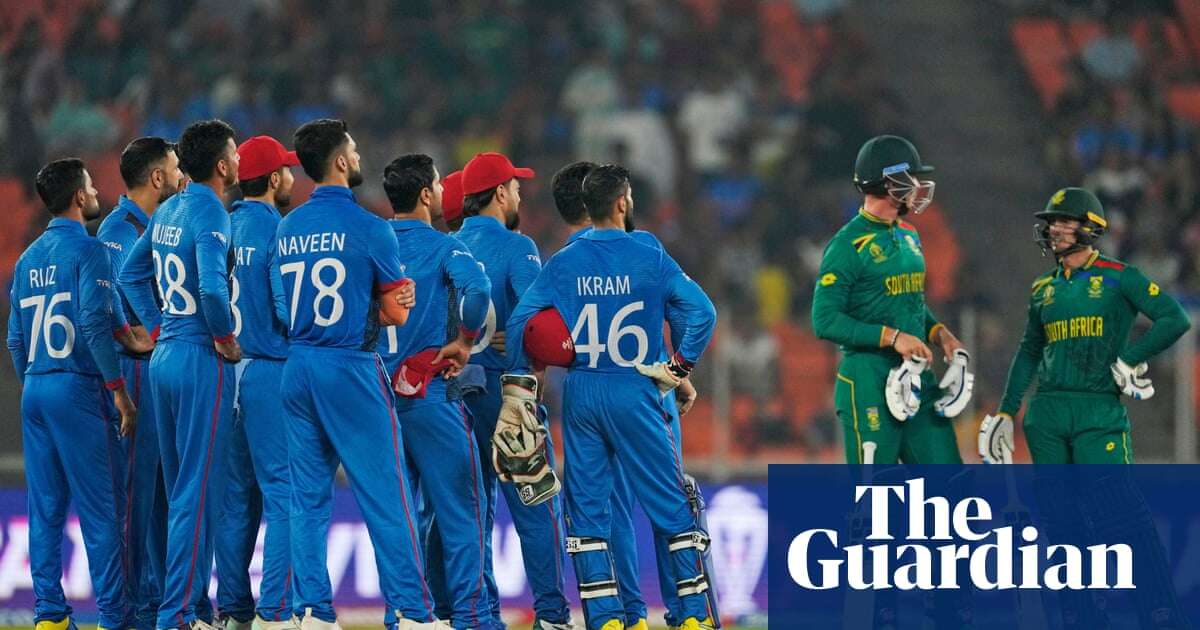 South Africa’s sports minister joins growing calls for boycott of Afghanistan