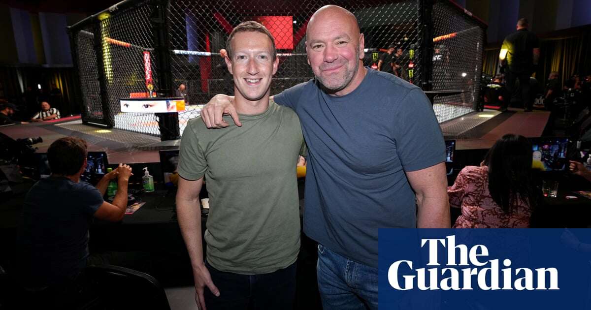 Why Mark Zuckerberg turned to Dana White to secure Maga’s favor | Karim Zidan