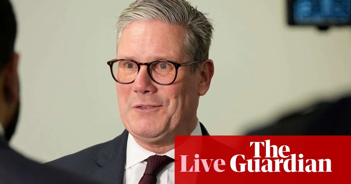 Blair urges Starmer to embrace AI to stop UK facing ‘triple whammy of high taxes, heavy debt and poor outcomes’ – UK politics live