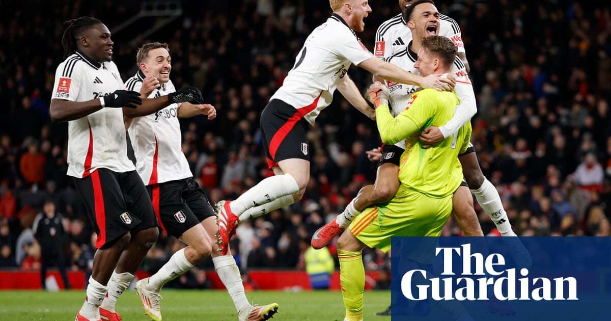 Bernd Leno is Fulham’s shootout hero as Manchester United exit FA Cup