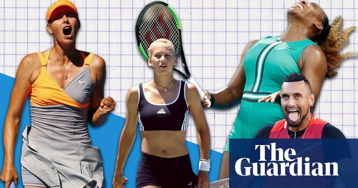 Australian Open fashion through the decades: how tennis went from preppy and minimal to flashy and fun