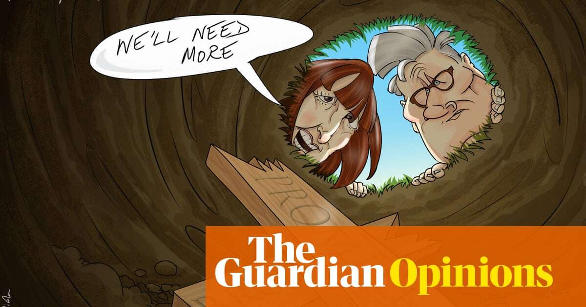 Rachel Reeves and Keir Starmer try to fill the ‘fiscal black hole’ – cartoon