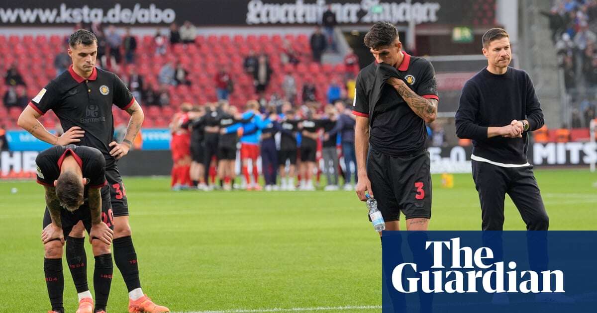 European football: Leverkusen give up two-goal lead in draw with Holsten Kiel