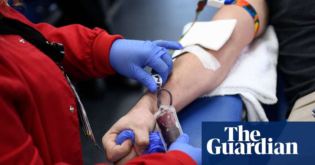 Climate crisis threatens medical blood supply in US amid extreme weather