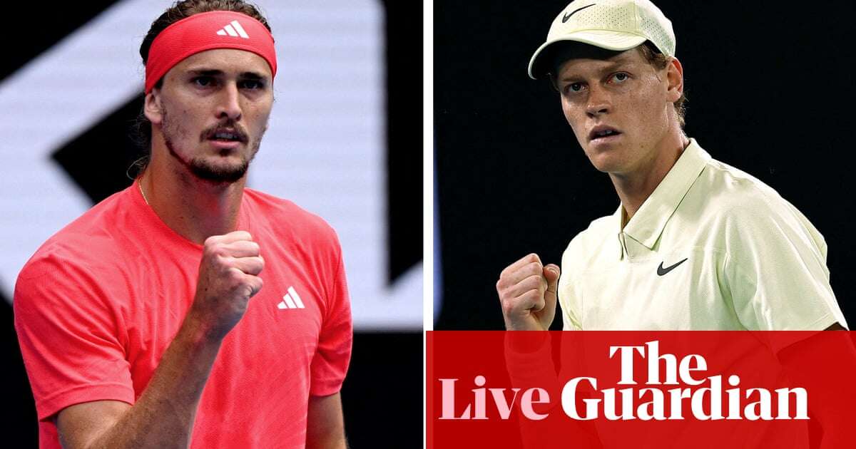 Jannik Sinner v Alexander Zverev: Australian Open 2025 men’s singles final – live