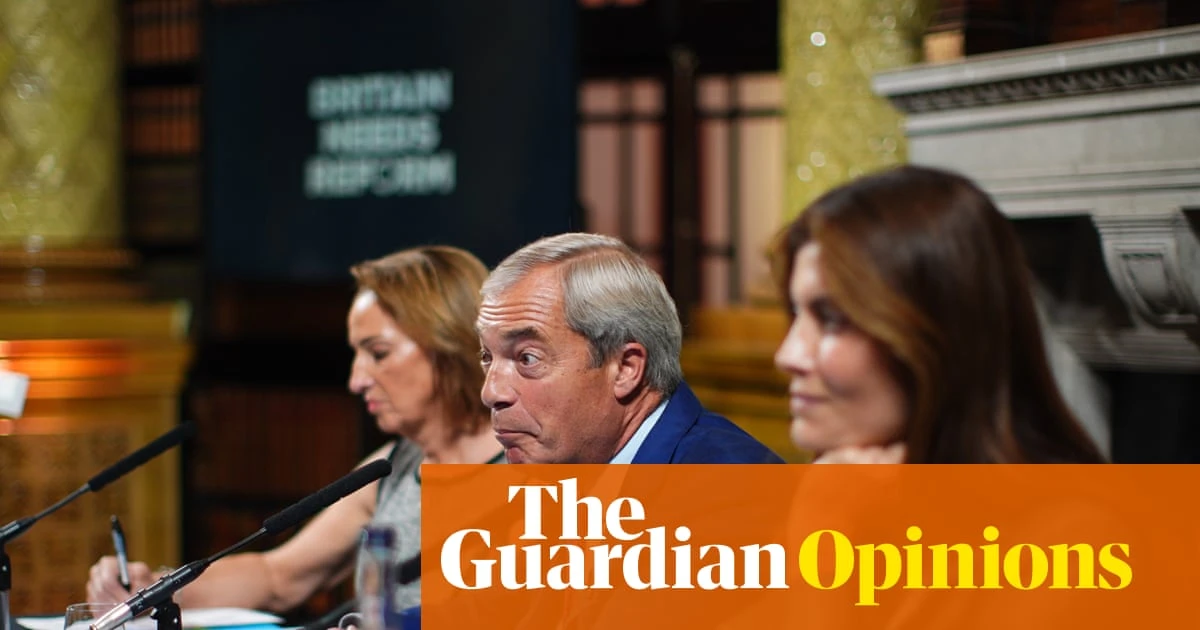 Enter Nige’s fantasy UK, where crims operate with impunity and only the lucky get out alive | John Crace