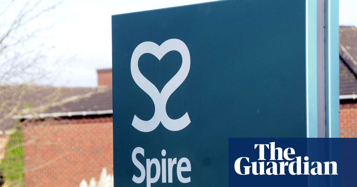 Spire Healthcare reports profit and revenue jump as its work for NHS increases