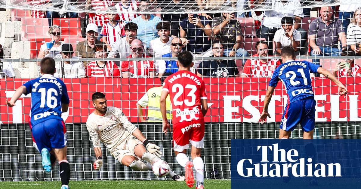 European football: Girona keeper saves two penalties in late win over Bilbao