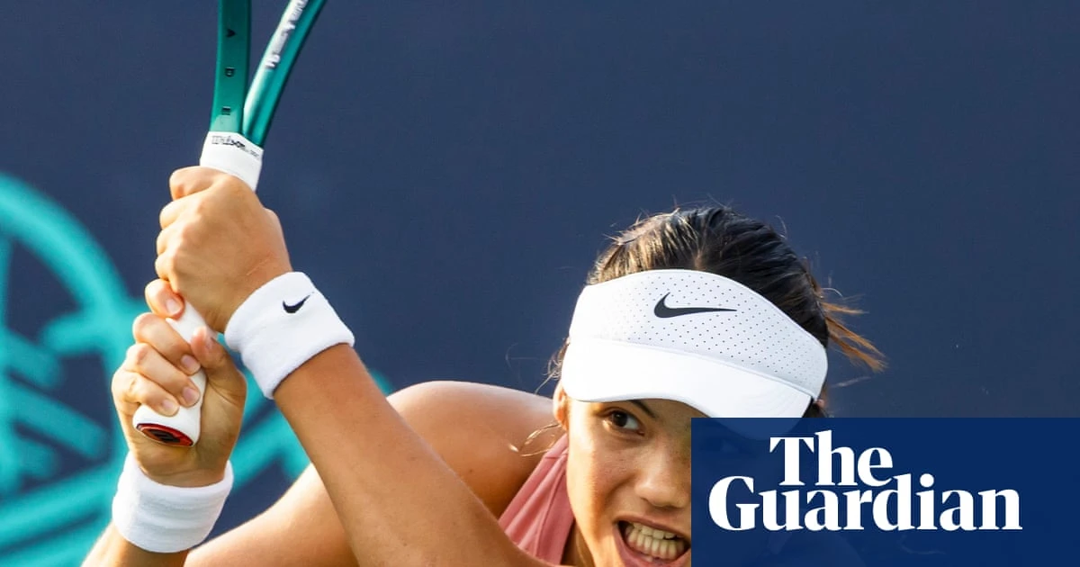 Emma Raducanu outclassed by Anna Kalinskaya in Washington semi-final