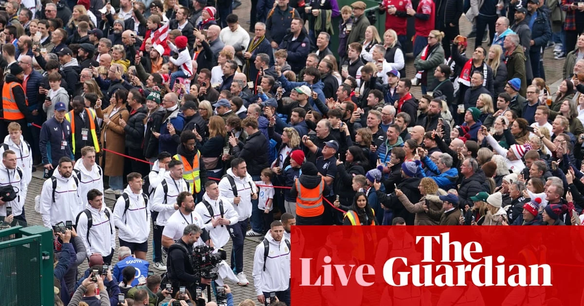 England v New Zealand: Autumn Nations Series rugby union – live