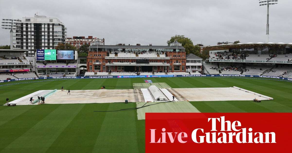 England v Australia: fourth men’s cricket one-day international – live