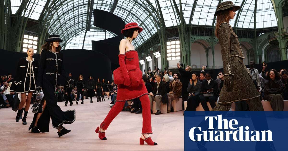 Supersized pearls and crystal bows: Chanel lures celebrity crowd to Paris