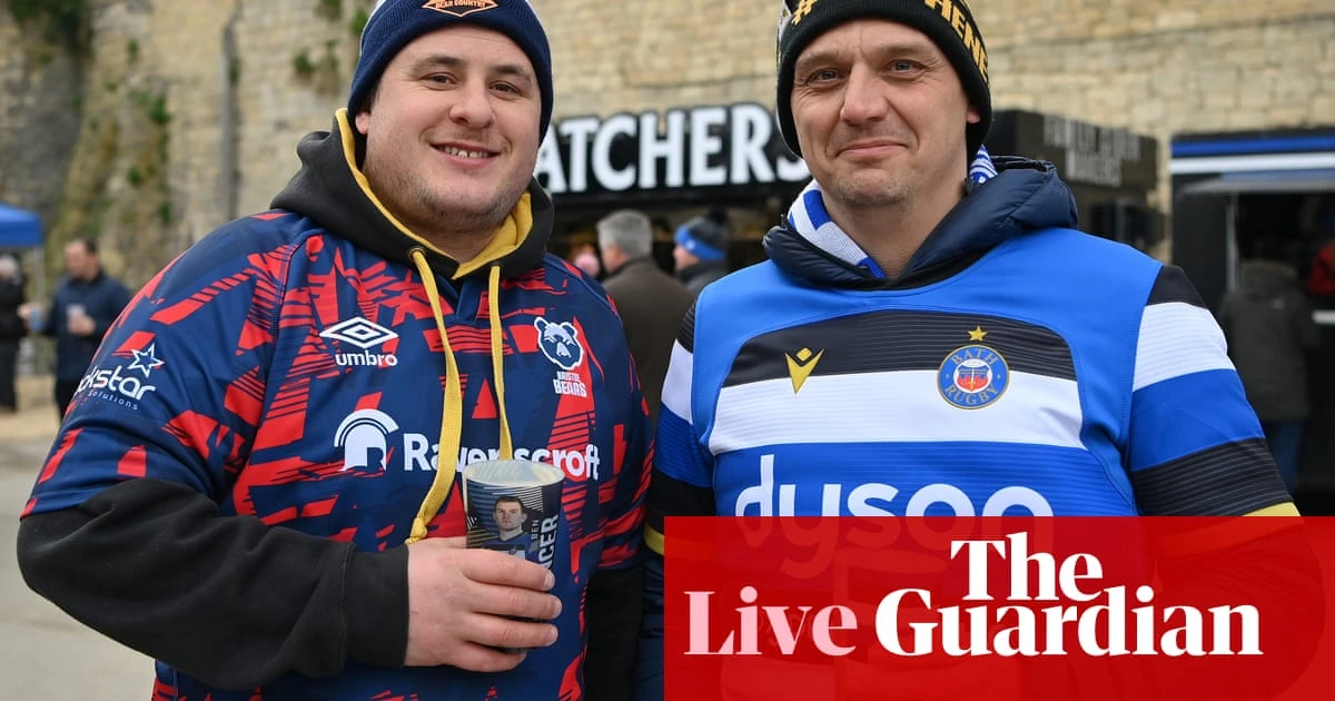 Bath v Bristol: Premiership rugby union semi-final – live