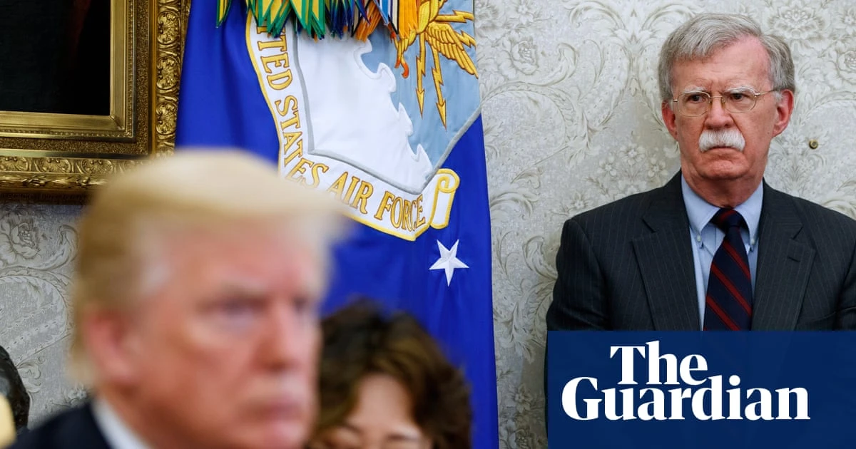 Trump news at a glance: president denies he was briefed about raid on aide-turned-critic John Bolton’s home