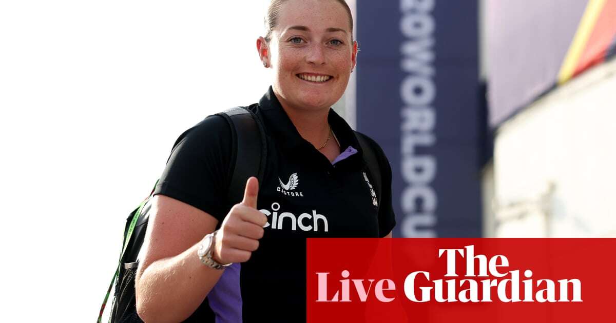 England v South Africa: Women’s T20 World Cup – live