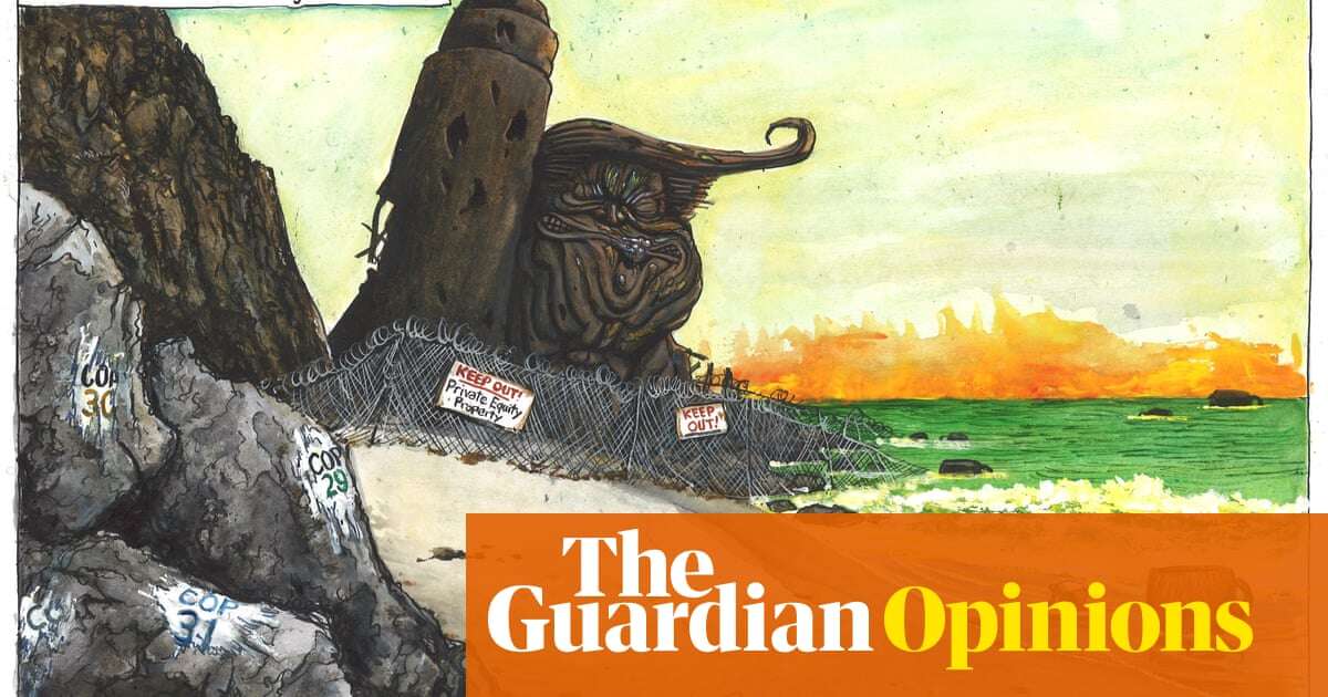 Martin Rowson on what Trump’s victory will mean for the environment – cartoon