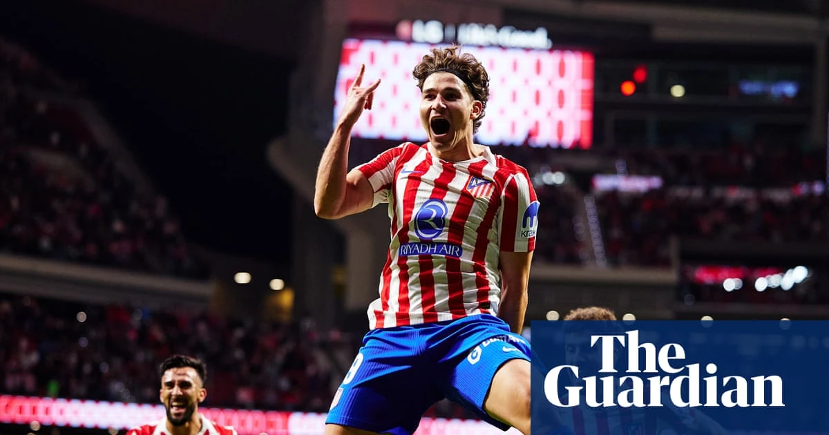 Brand new day for Atlético as Julián Alvarez tees up derby with dramatic rescue | Sid Lowe