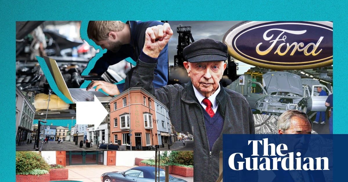 ‘Green shoots’ or coalmining past? Welsh town reacts to Labour and Reform’s visions for future