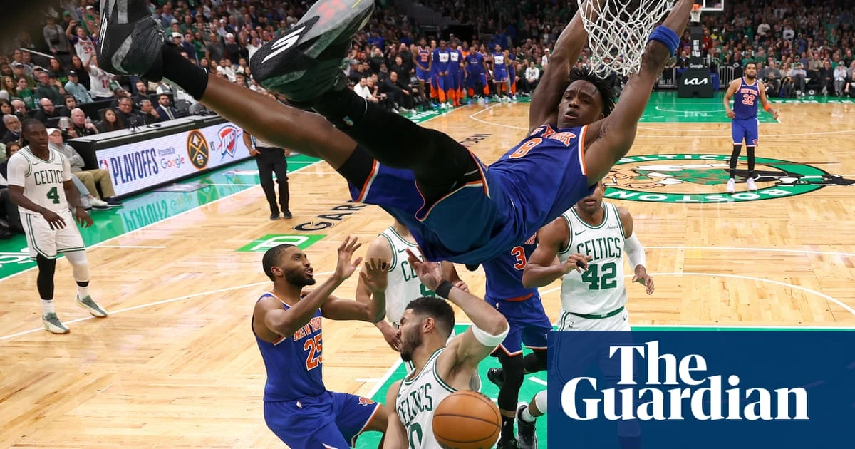 NBA playoffs: Celtics miss record 45 threes as Knicks roar back from 20 points down