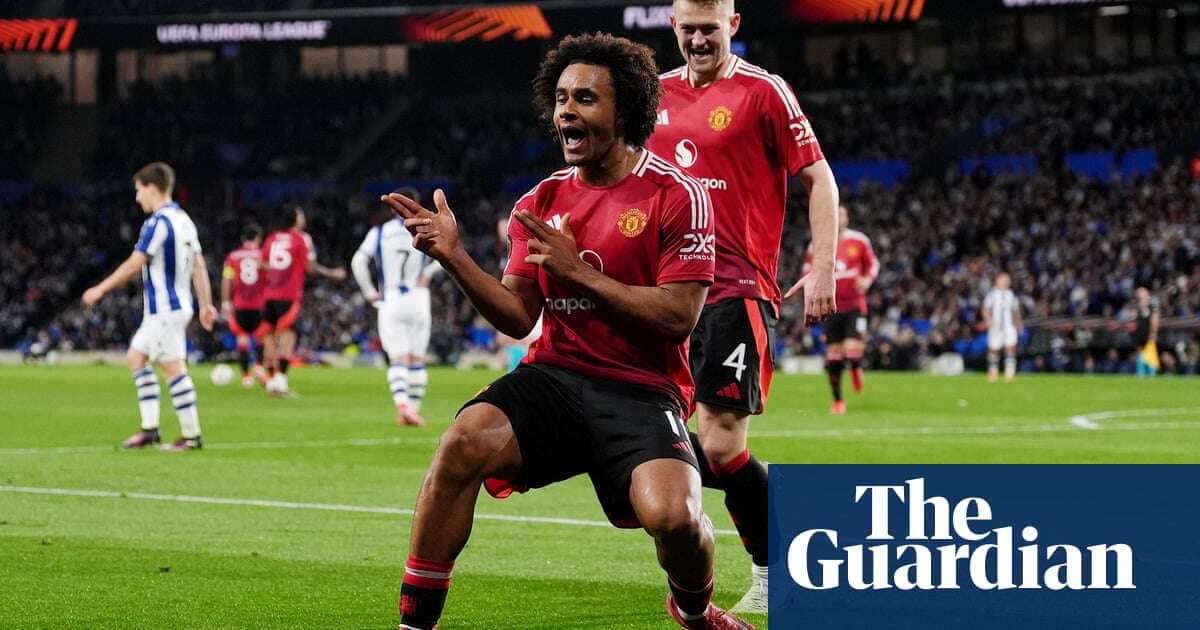 Joshua Zirkzee helps Manchester United earn hard-fought draw at Sociedad