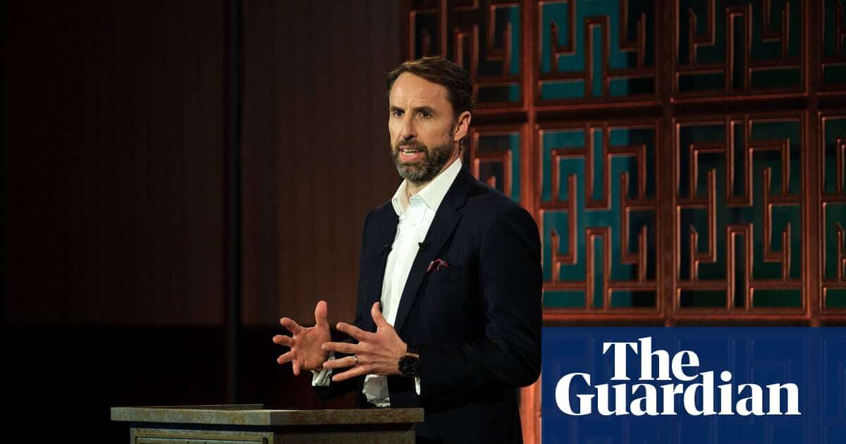 Gareth Southgate rails against rise of ‘callous toxic' role models for young men – video