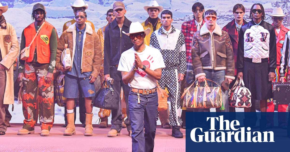 Cats, cowboys and tights: highlights from Paris men’s fashion week autumn/winter 2024 – in pictures