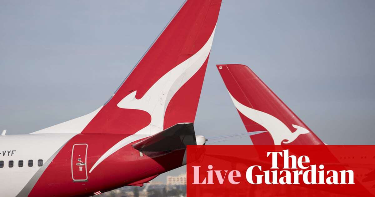 Australia news live: Qantas to pay $120m compensation to illegally sacked workers