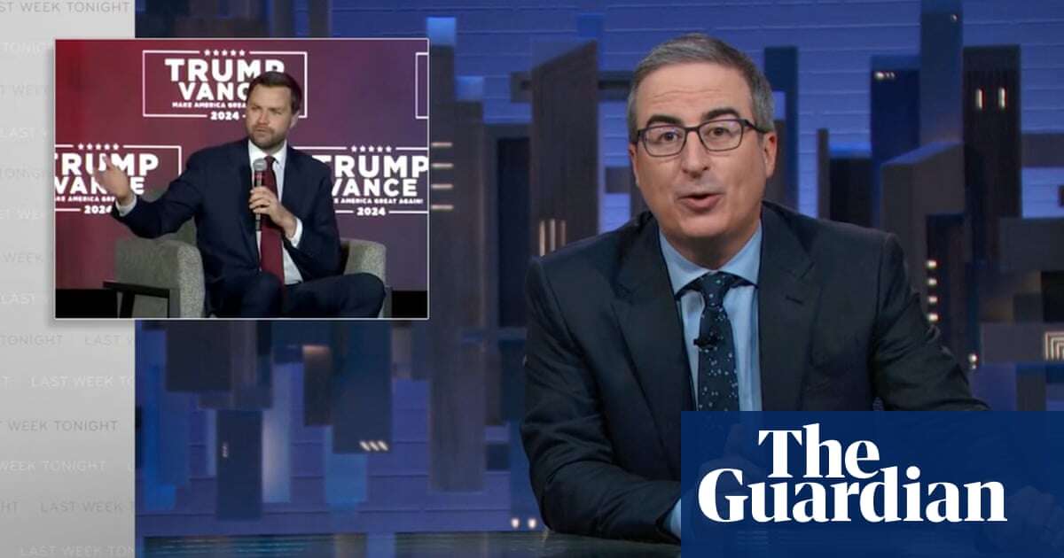 John Oliver on VP debate’s ‘civility’: ‘Etiquette is kind of beside the point’