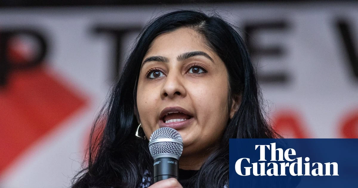 Zarah Sultana sets sights on replacing Labour and gaining power
