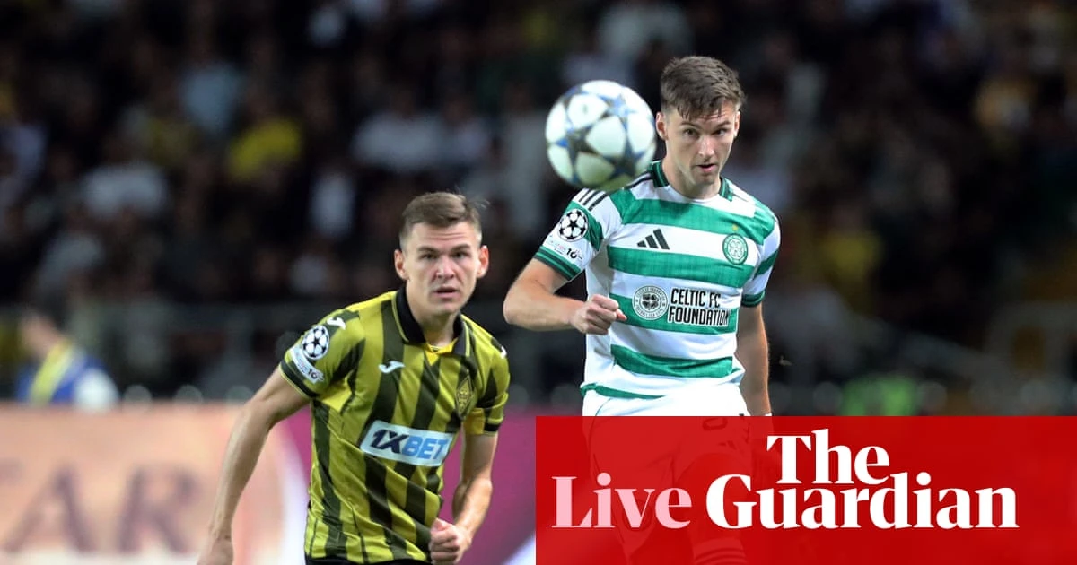 Kairat v Celtic, Leeds v Sheffield Wednesday: Champions League and Carabao Cup clockwatch – live