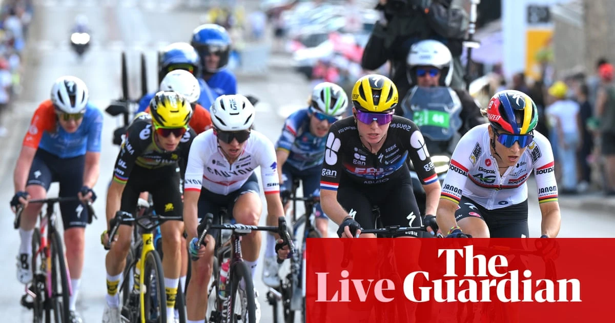 Tour de France Femmes 2025: race heads into the mountains on stage six – live