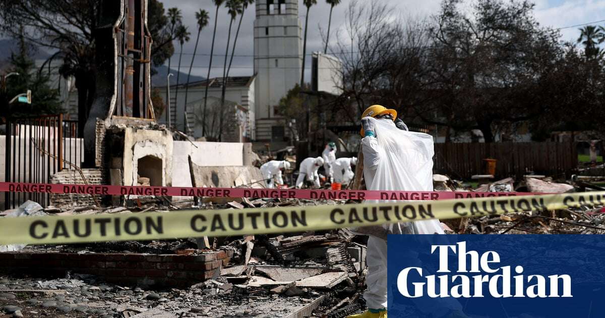 ‘An unprecedented situation’: EPA plan for LA wildfire cleanup stirs protests over toxic dangers