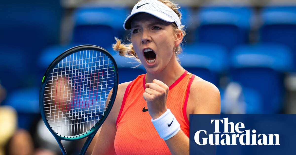 Katie Boulter ends taxing year as the leader of British women’s tennis | Tumaini Carayol