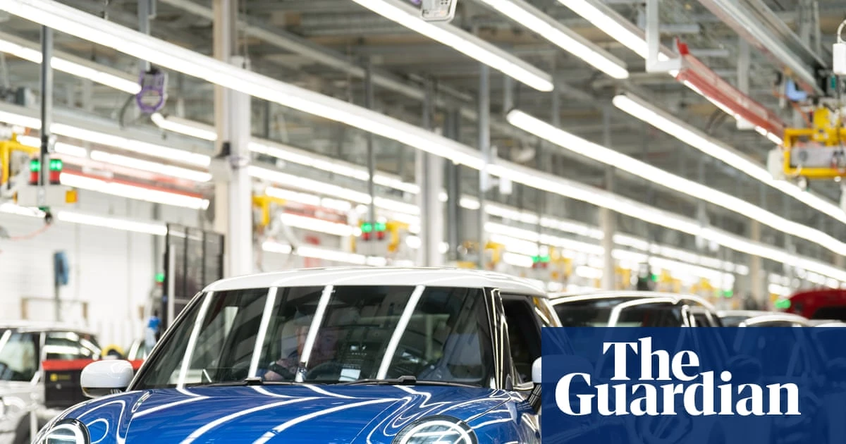 UK car manufacturing slumps to lowest level since 1953 barring Covid