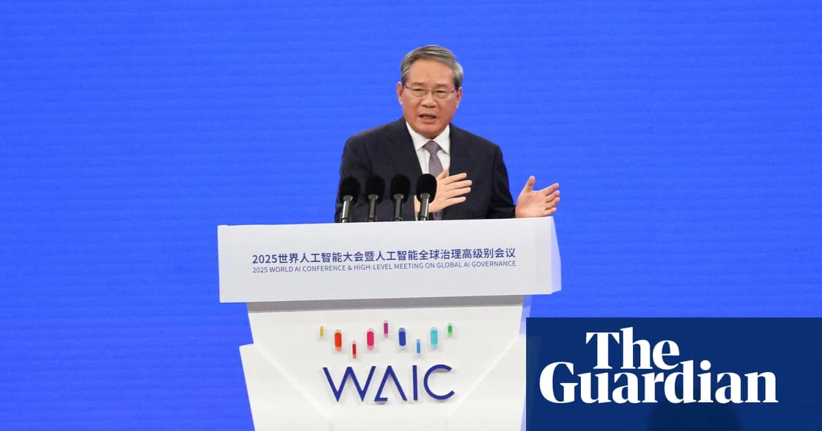 China calls for global AI cooperation days after Trump administration unveils low-regulation strategy