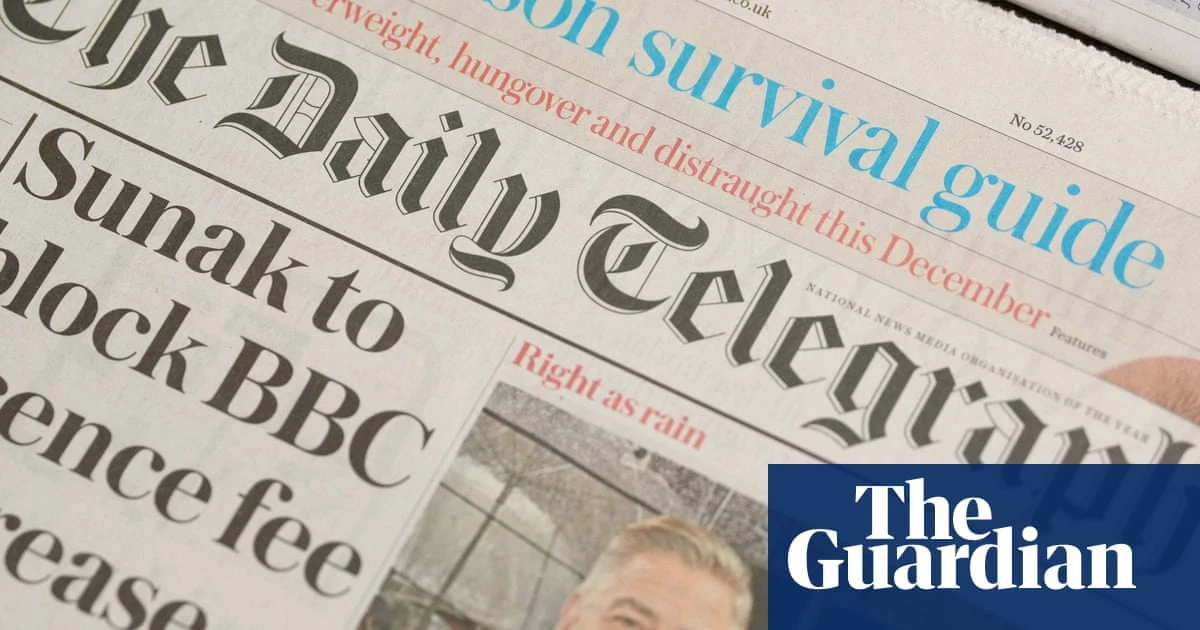 Foreign states limited to 15% stake in UK newspapers amid Telegraph uncertainty
