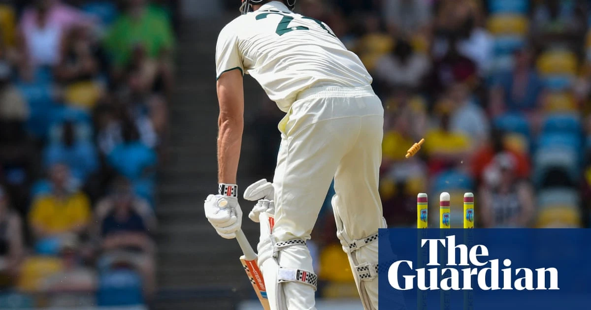 New-look top order blown away by West Indies as Australia dismissed for 180