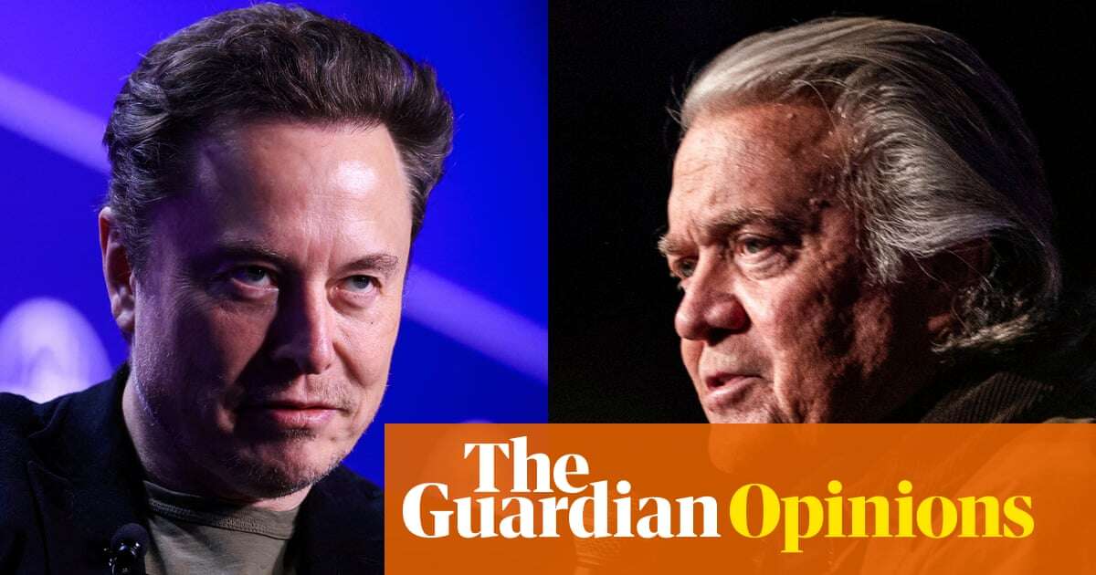 Digested week: Steve Bannon’s bitter attack on Musk briefly lifts the spirits | Emma Brockes