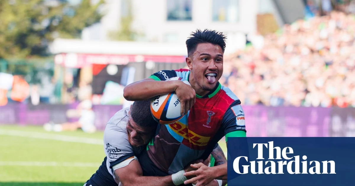 Magical Marcus Smith inspires Harlequins to derby victory over Saracens