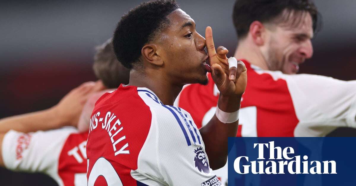 Lewis-Skelly excelled for Arsenal as he feared ‘looking soft’ in front of grandma