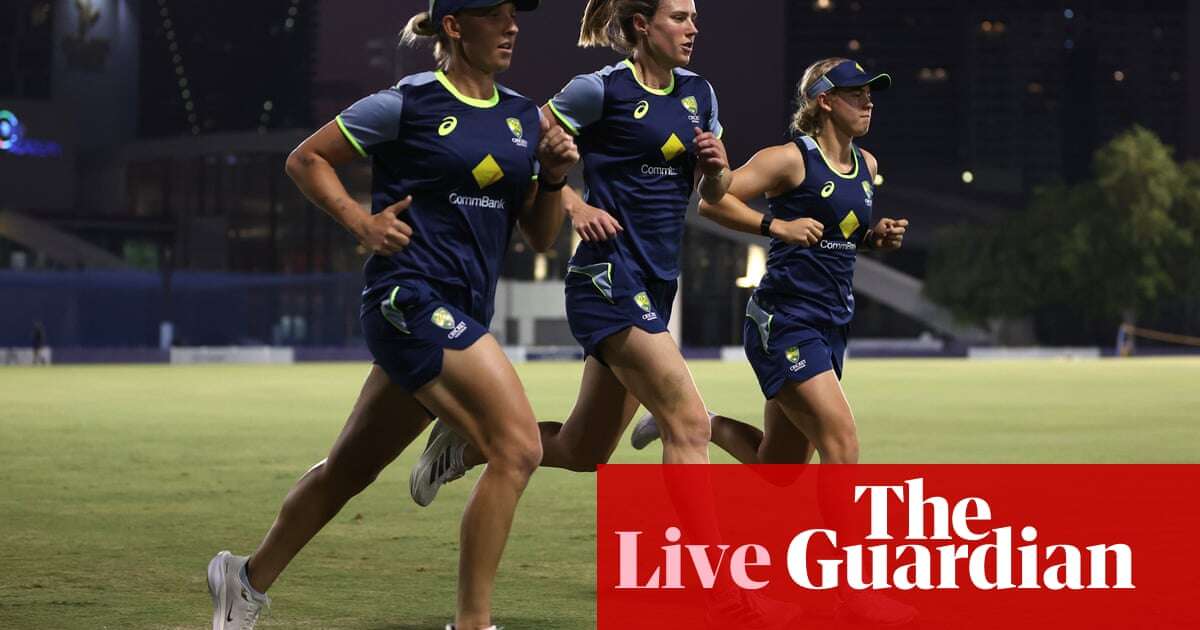 Australia v South Africa: Women’s T20 World Cup semi-final – live