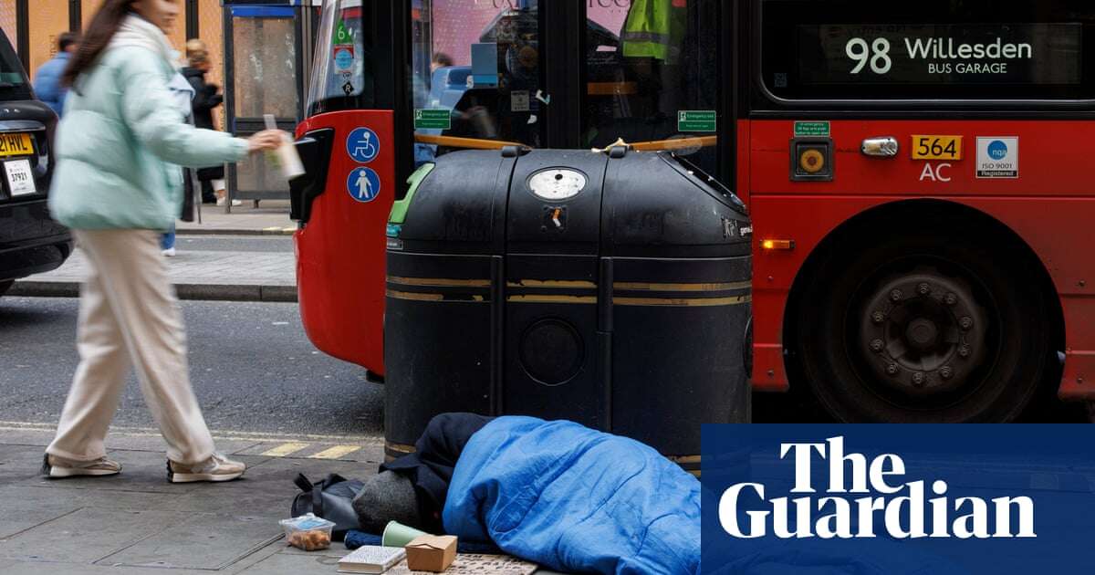 Rough sleeping in London hits record high amid predictions of worse to come