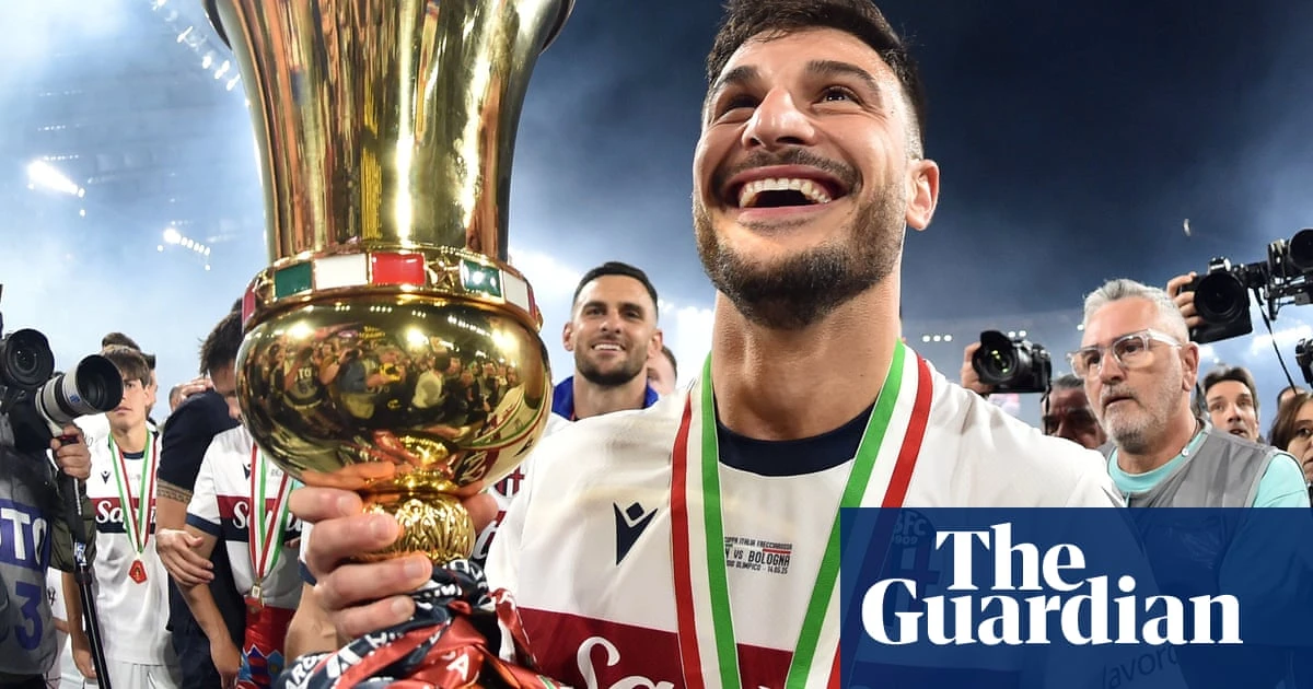 Bologna’s unlikely Coppa Italia triumph ends long wait for silverware