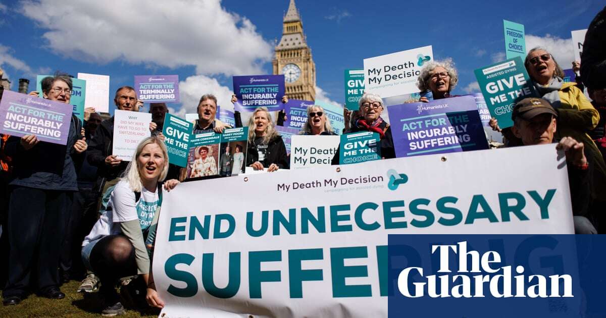 Citizens’ jury in England backs assisted dying for terminally ill