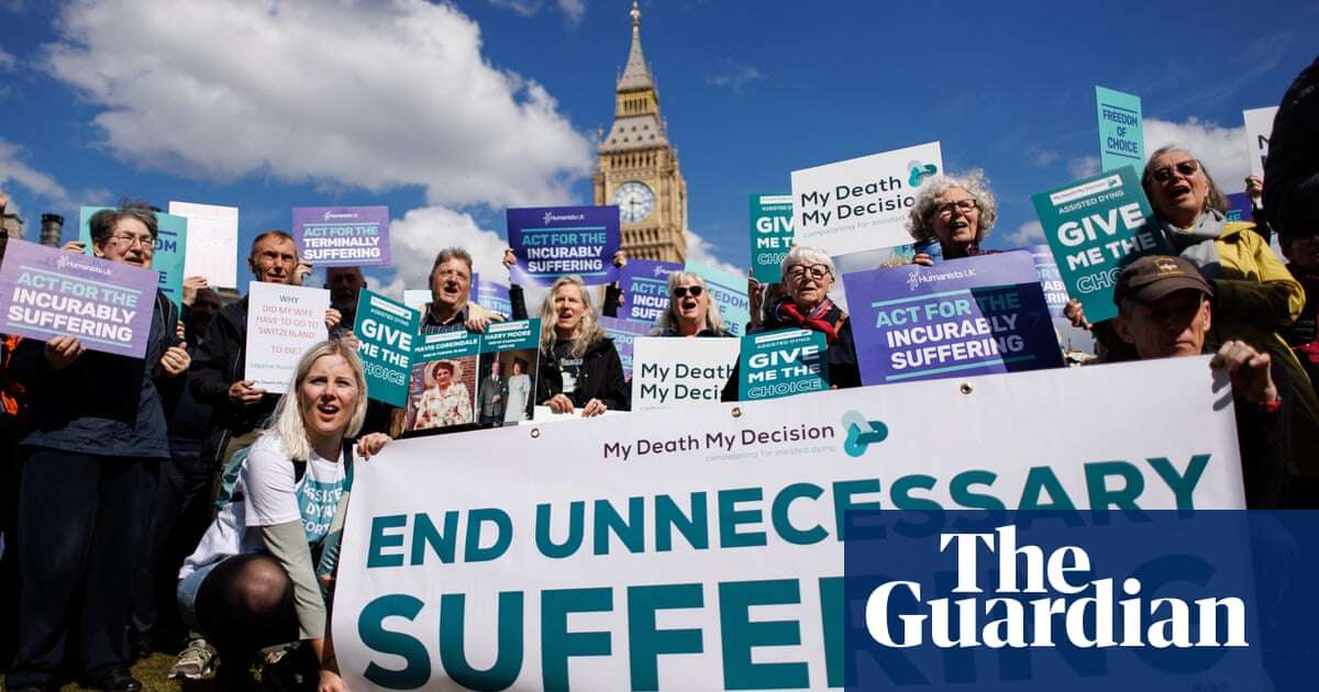 MPs to vote for first time on assisted dying bill in parliament