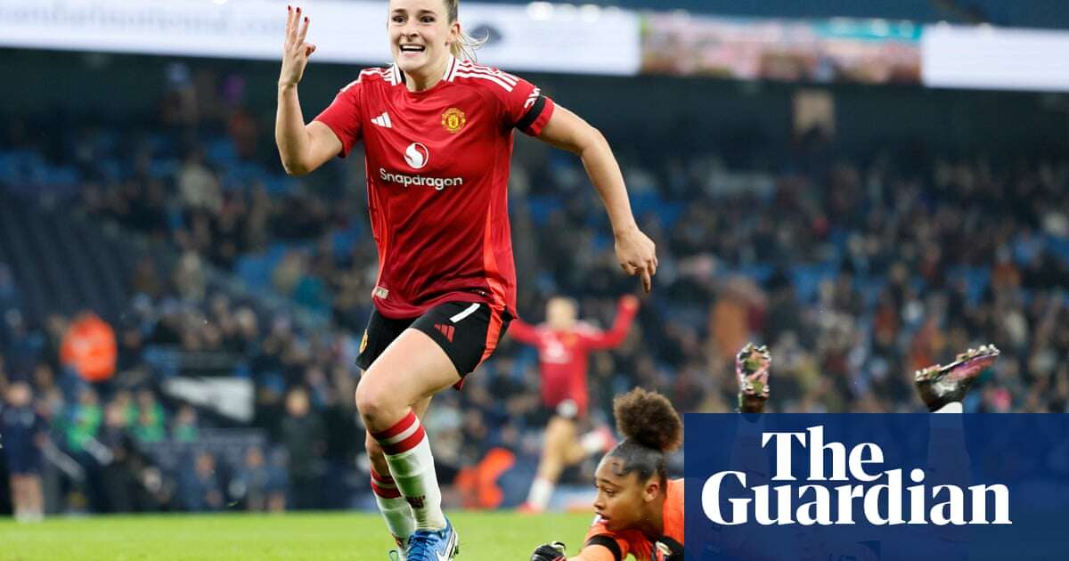 Ella Toone hits hat-trick as United triumph over City in Manchester derby