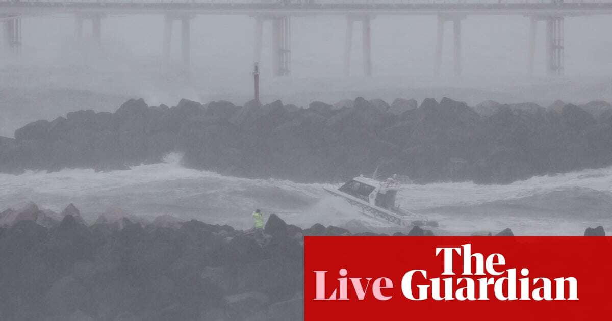 Tropical Cyclone Alfred live updates: wind and rain intensify as category 2 storm nears south-east Queensland and northern NSW