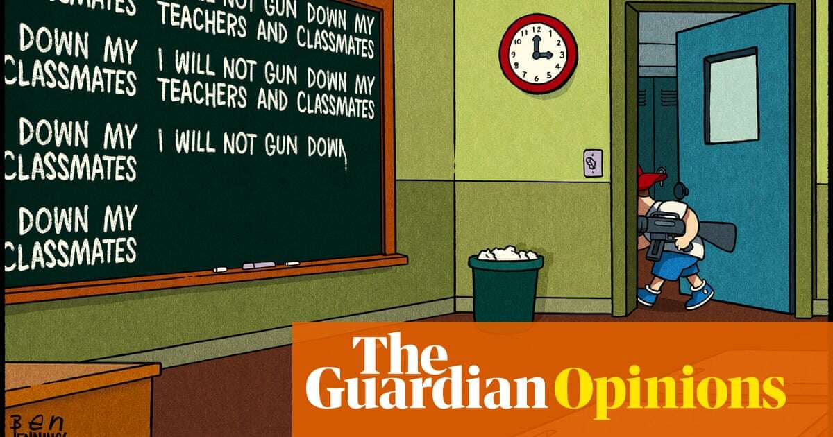 Ben Jennings on the mass school shooting in Georgia – cartoon