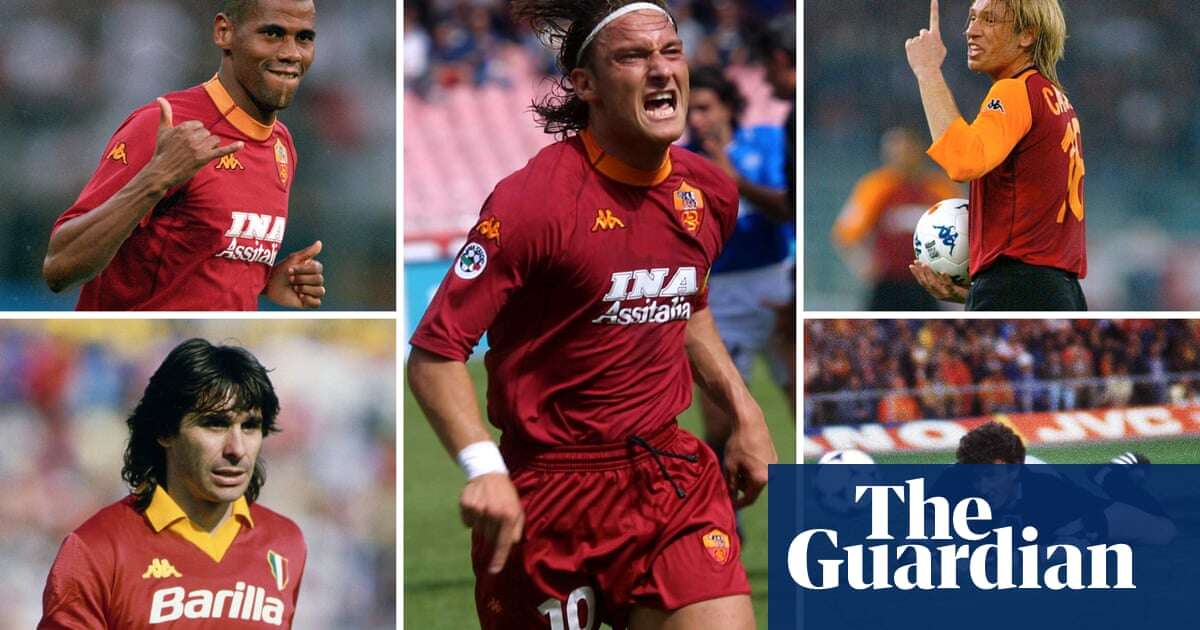 Nostalgic Serie A five-a-side teams: picking a lineup for … Roma