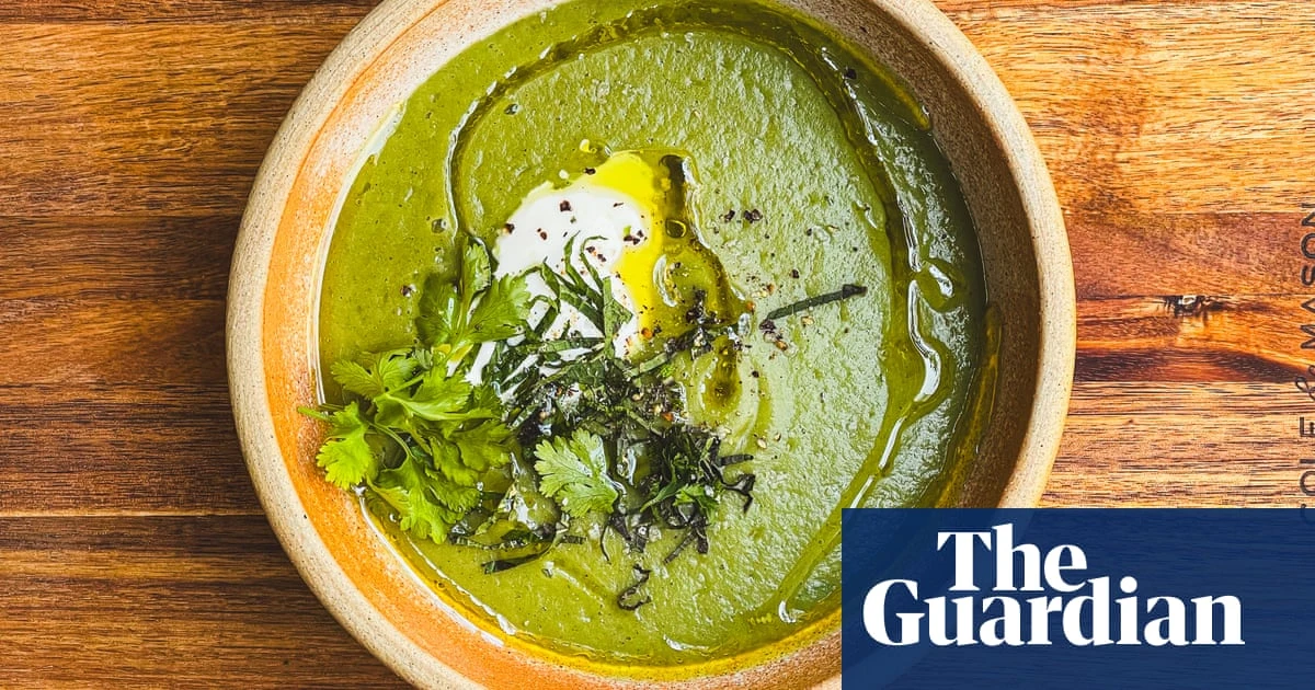 How to turn broad bean pods into a refreshing summer soup – recipe | Waste not